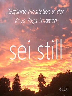 cover image of Sei Still